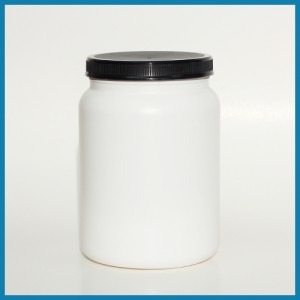 2000cc Wide Mouth HDPE Container