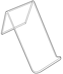 Styrene Cell Phone Easel Stands