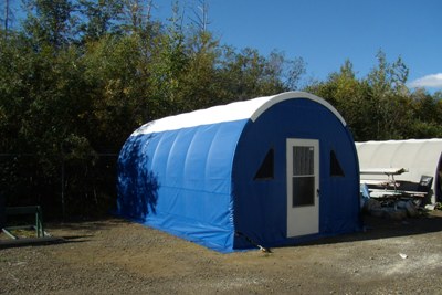 Quonset Style Portable Building, Dimension : 8’x12’x7’2”