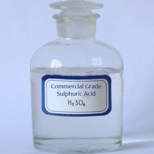 Commercial Grade Sulphuric Acid, Density : 1.84 G/cm³