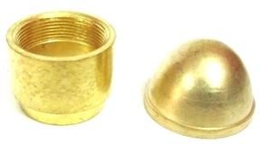 Brass Dome Nuts