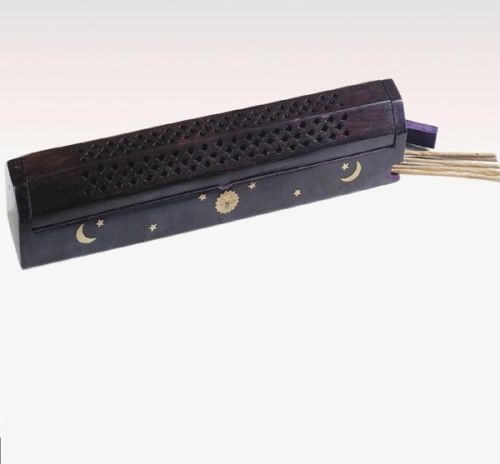 Lord 498Blue Wood Incense Box