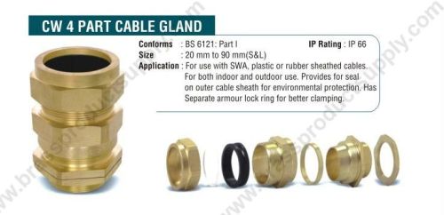 CW 4 Part Cable Gland