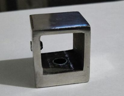 SS SQUARE KNOB/RV