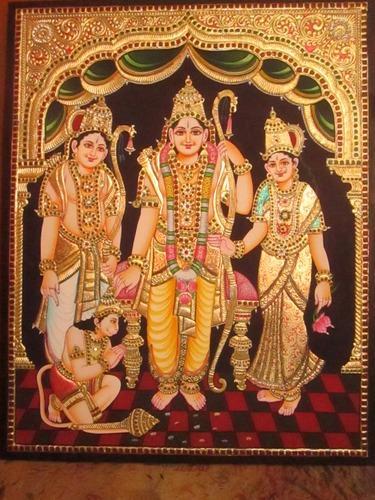 RAM Darbar Tanjore Paintings