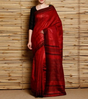 Colour Ghicha Saree