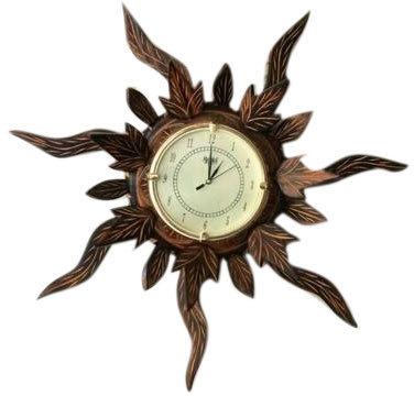 Designer Wooden Wall Clock, For Home