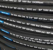 Synthetic rubber High Pressure Oil Hose, Packaging Type : black