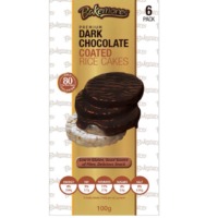 Dark Chocolate Coated Rice Cakes