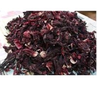Dried hibiscus flower