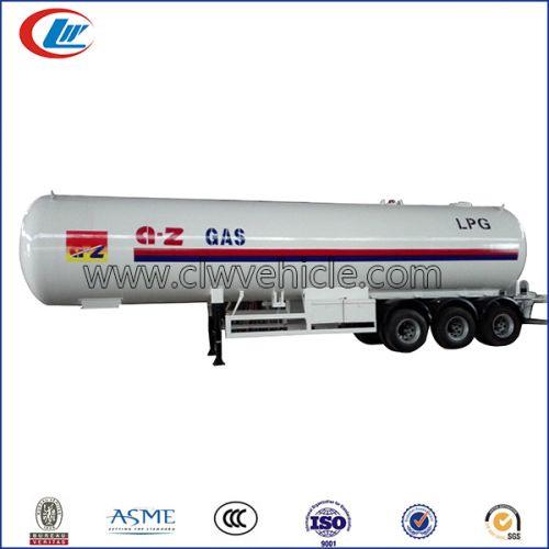 25 TONS 3 Axle LPG Tank Semi Trailer