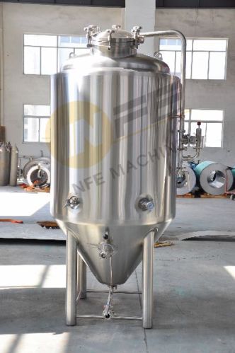AISI 304 Nano Double Cooling Jacket Conical 4bbl Beer Tanks