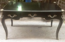 Wood Antique French Desks for Living Room Sofa