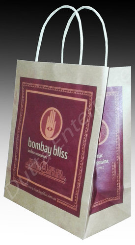 Food Carry Paper Bags For Restaurants