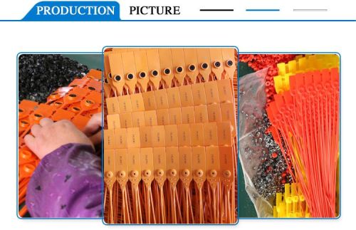 Disposable Customized Security Lock Bank Seal Plastic Seal