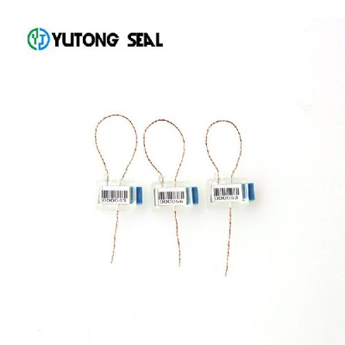 ABS+PC Plastic Security Meter Seal, Wire length : 20cmm