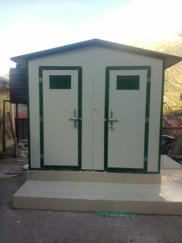 02 Pan ( 40 Mm Sandwitch PUF Toilet Cabin)