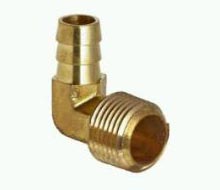 90 Degree Single Barb Male Elbow