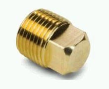 Brass Square Plug