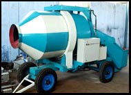 Reversible Concrete Mixing Plant