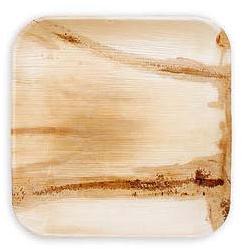 Areca Leaf Square Plate, Feature : Disposable, Eco-Friendly
