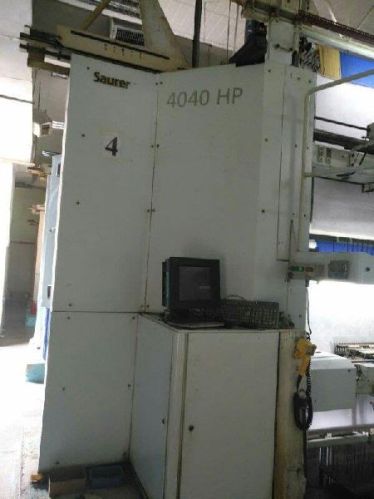 Used Saurer Schiffli Embroidery Machine