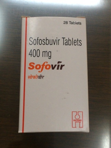 Sofovir Sofosbuvir 400mg Tablets