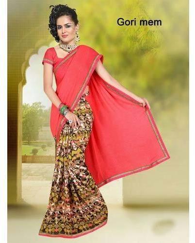 Trendy Printed Sarees