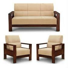 Wooden Sofa Set