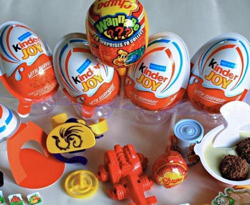 Kinder Joy Chocolate, Form : Tablet