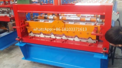 Gallvanized Corrugated Roofing Sheet Making Machine, Power : 3+3kw