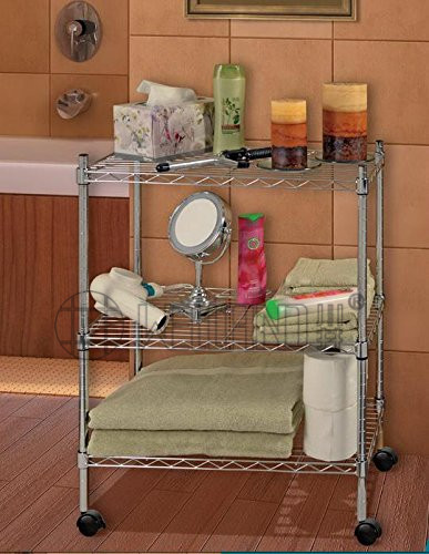 Carbon Steel 3 Tiers Chrome Wire Rack, Brand Name : WELLAND