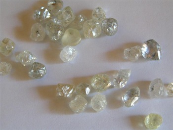 Rough Diamond For Sale, Gemstone Color : white