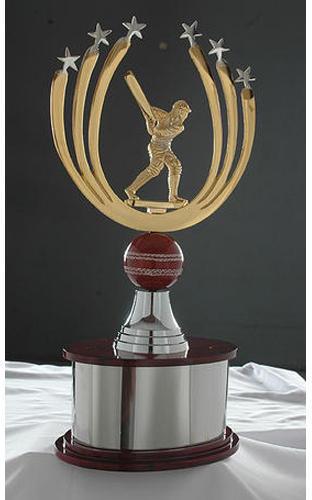 Aluminium Cricket Trophy