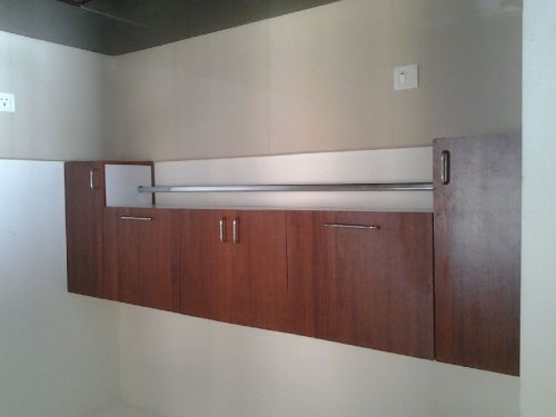 Polished Plain Modular Kitchen Cabinets, Size : Multisize