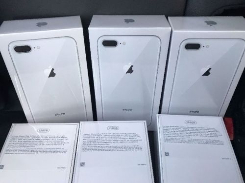 8 PLUS 256GB SILVER SEALED APPLE IPHONE