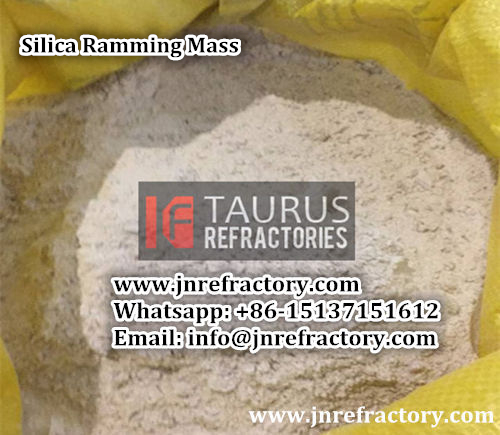 Silica ramming mass