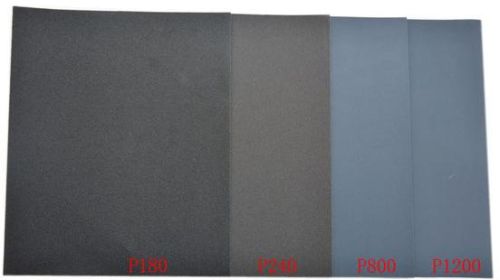 Silicon Carbide Sandpaper, Packaging Type : black