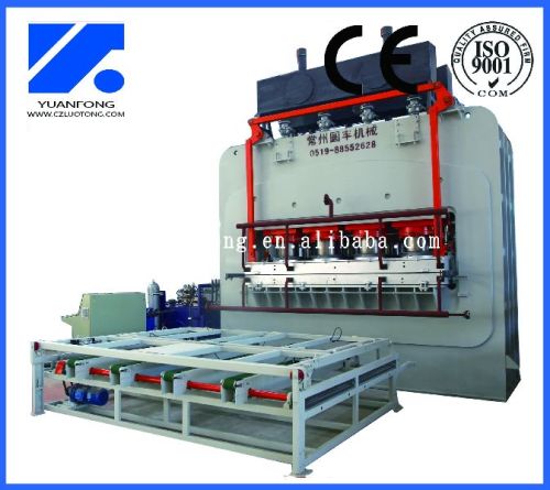 Multi-opening Melamine Lamination Hot Press, Brand Name : YUANFONG