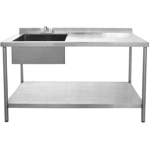 Single Sink Work Table