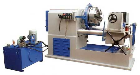 Hydraulic Pipe Threading Machine