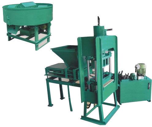 Semi Automatic Fly Ash Brick Making Machine