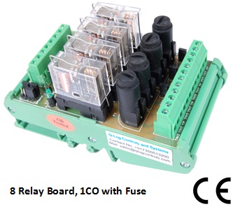 24DC, 1 CO With Fuse Relay Board