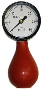 Dynamometer Pneumatic Squeeze Bulb 30 PSI Acity, No Reset