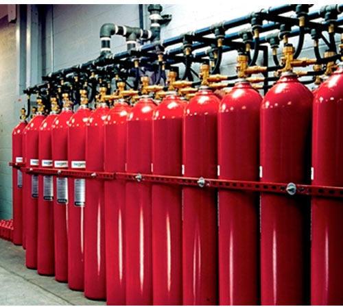 Gas Based Fire Suppression System