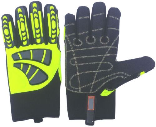 Good Quality TPR Impact Protective Mechanic Gloves For Oil Field / Mechanic Gloves / TPR Gloves
