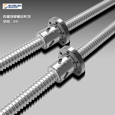 GCr15 Internal Ball Circulation Ball Screw 14mm-80mm