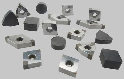 CBN+Tungsten Carbide PCBN Tipped Inserts For Hardened Steel