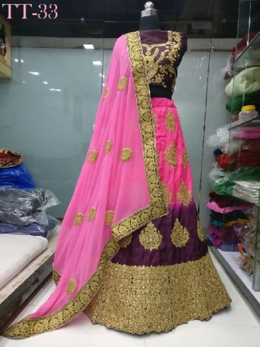 Martcentury Embroidered Bridal Lehenga