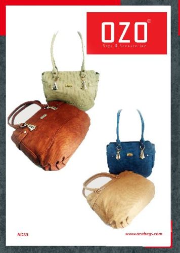 PU Leather OZO Ladies Shoulder Bags(AD35), Style : Casual